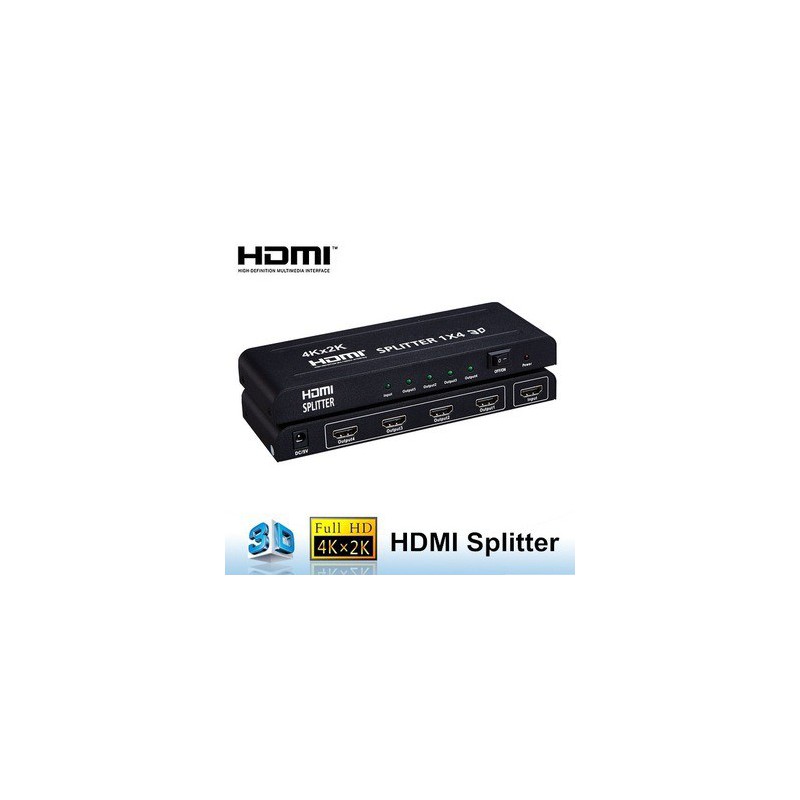 SPLITTER HDMI 4 PORTS 4K