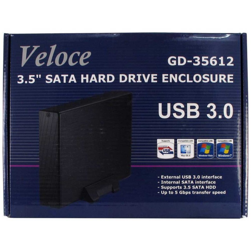 Boitier Externe HDD 3.5´ Inter-tech GD-35612