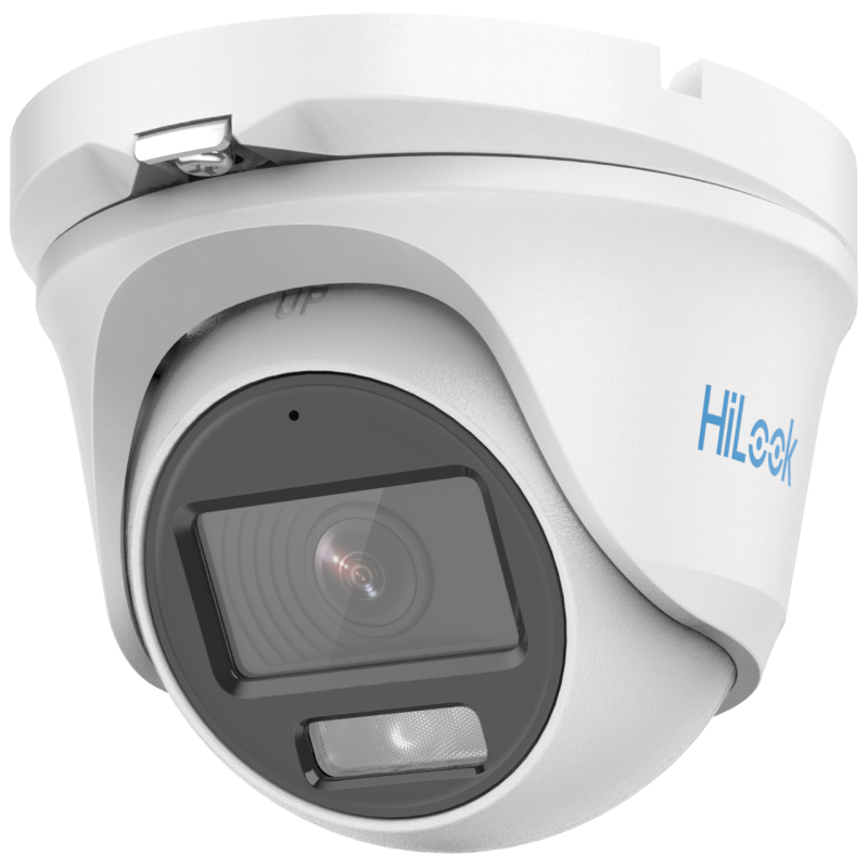 CAMÉRA DE SURVEILLANCE INTERNE HIKVISION HILOOK 3K COLORVU AUDIO FIXED TURRET THC-T159-MS / 5MP