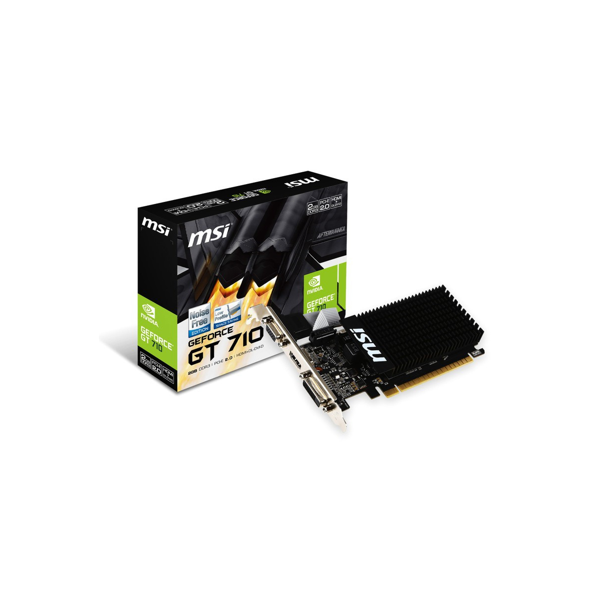 CARTE GRAPHIQUE MSI GT 710 LP / 2GO