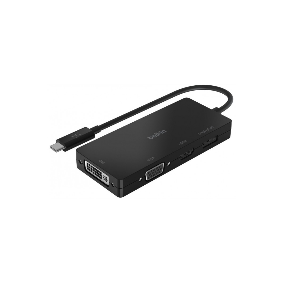 ADAPTATEUR VIDÉO 4K BELKIN USB TYPE C VERS HDMI, VGA, DISPLAYPORT ET DVI