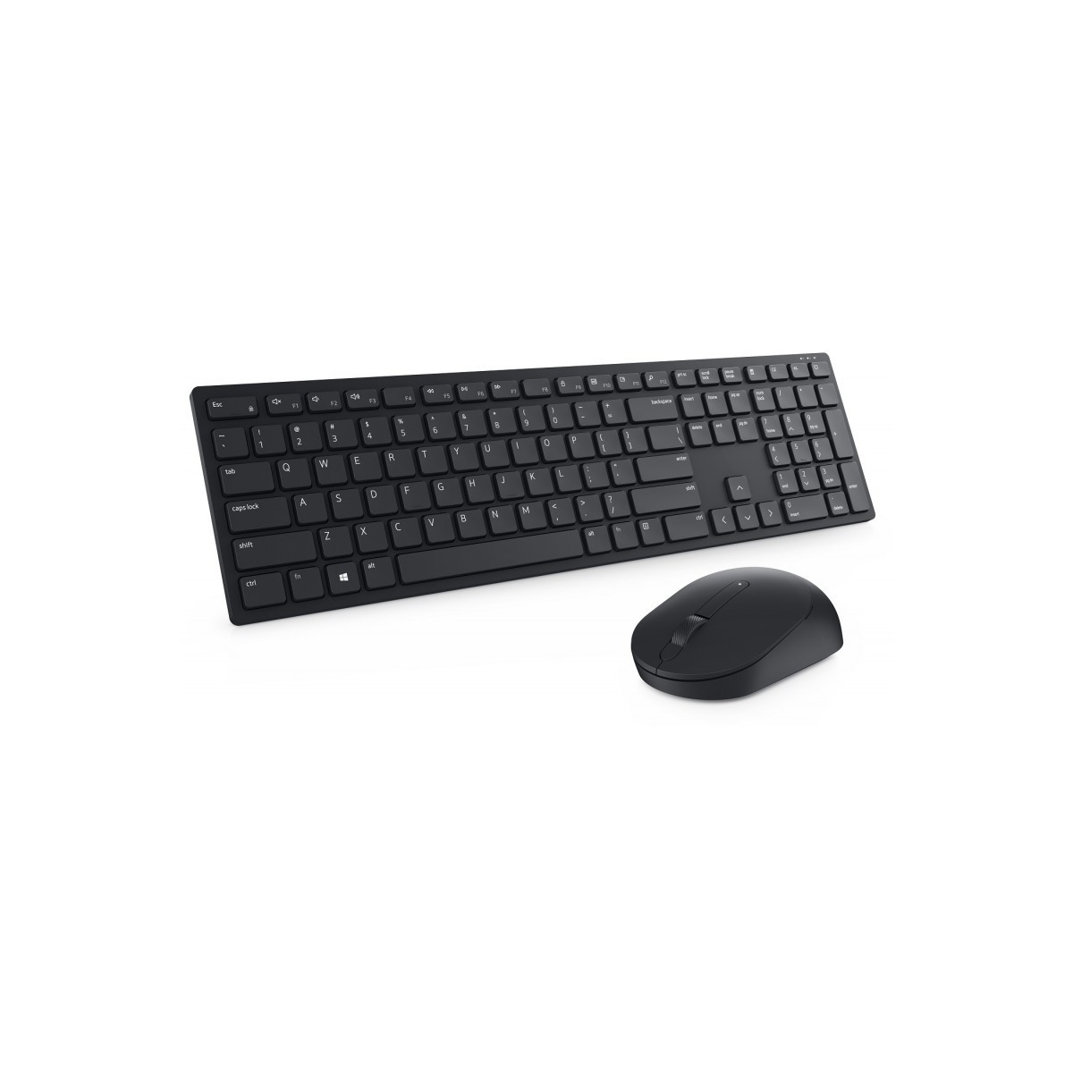 ENSEMBLE CLAVIER ET SOURIS SANS FIL DELL PRO KM5221W / QWERTY / ARABE / NOIR