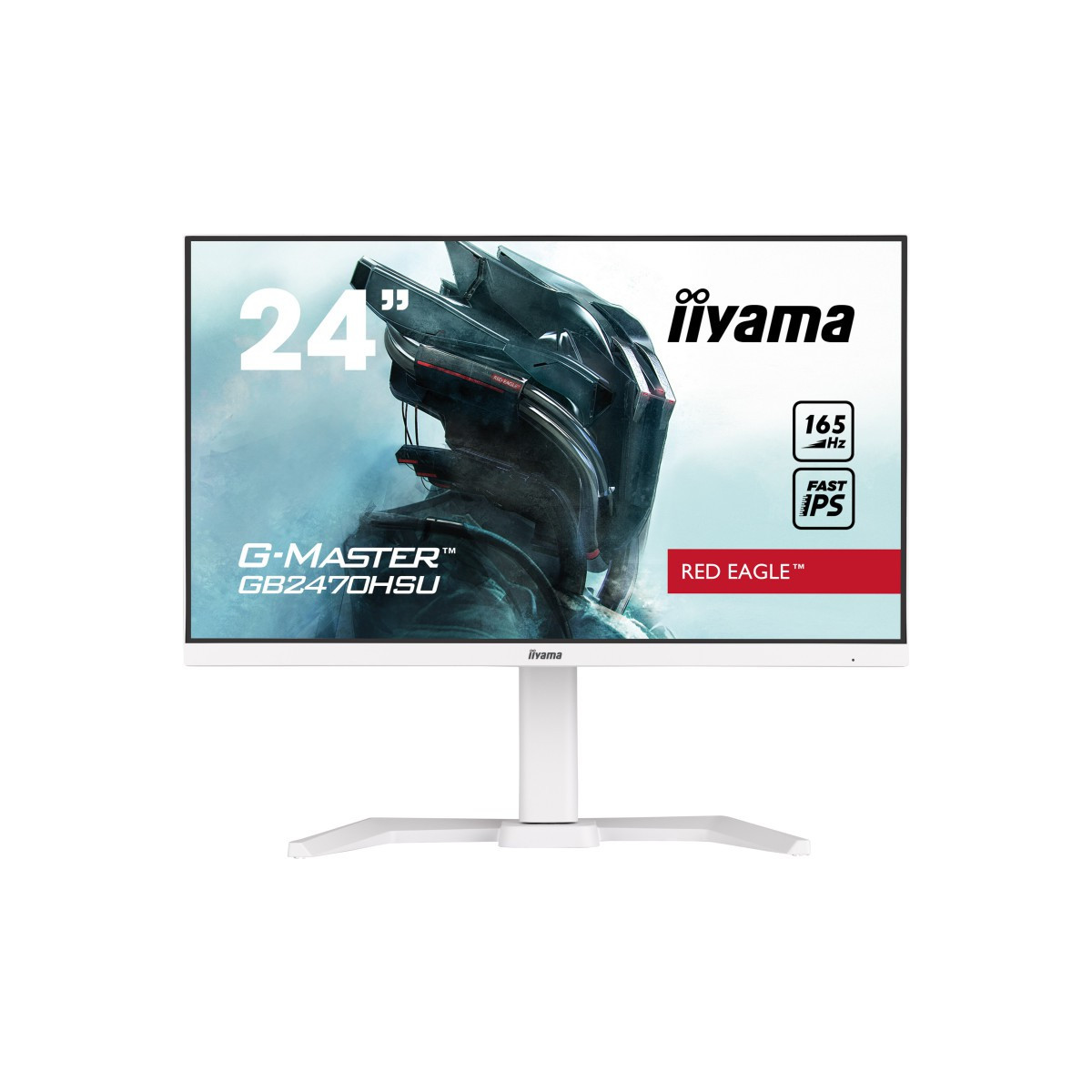 ÉCRAN GAMING IIYAMA G-MASTER GB2470HSU-W5 24″ IPS FULL HD / 165 HZ / BLANC