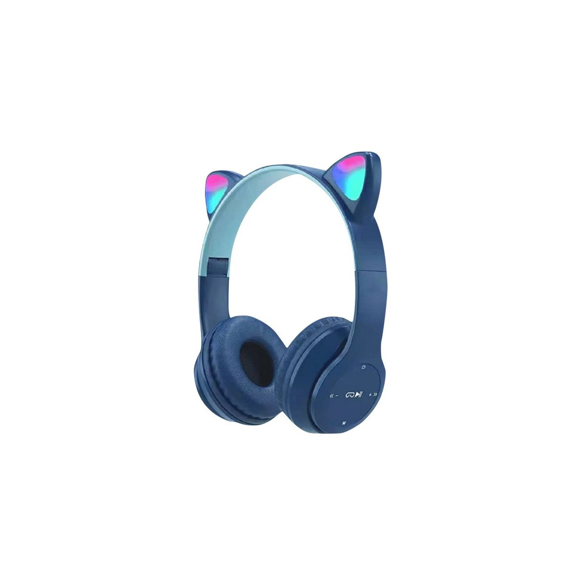 CASQUE-MICRO BLUETOOTH P47 / BLEU