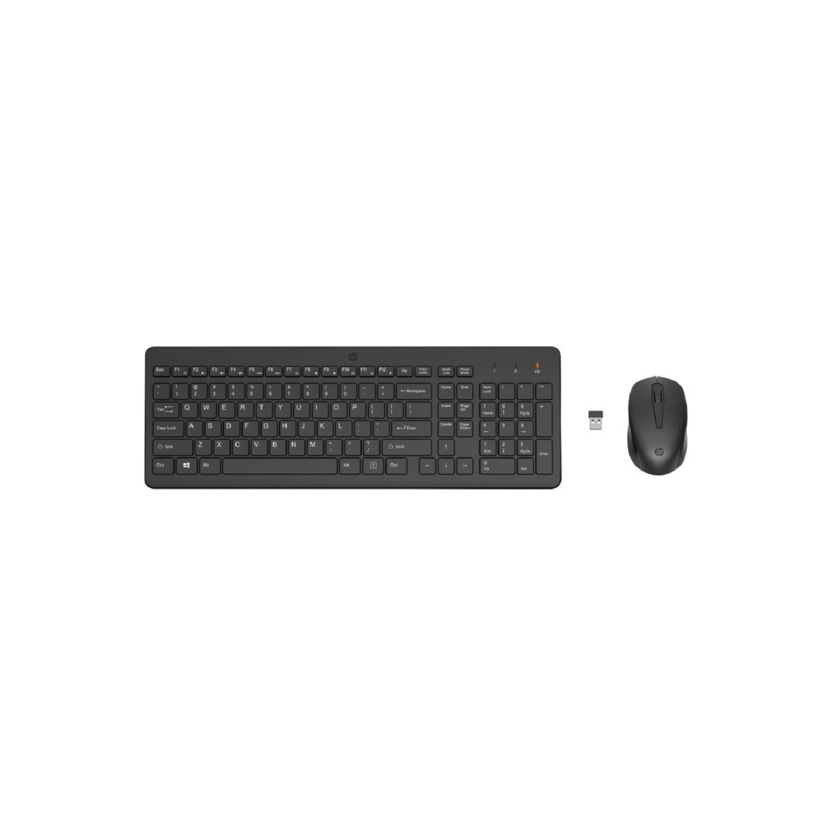 ENSEMBLE CLAVIER ET SOURIS SANS FIL HP 330 / NOIR