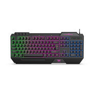 CLAVIER GAMER FILAIRE STAR WAVE MK1109 RGB / NOIR