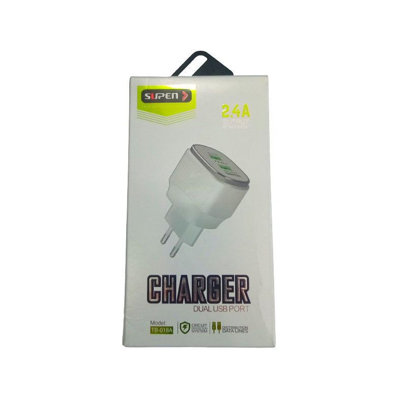 Chargeur SUPEN 2,4A (TB-018A)