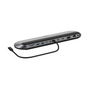 STATION D’ACCUEIL BELKIN UNIVERSAL PRO MULTIPORT USB-C 11-EN-1 / NOIR