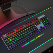 Clavier Gamer Filaire T-WOLF T17 QWERTY RGB