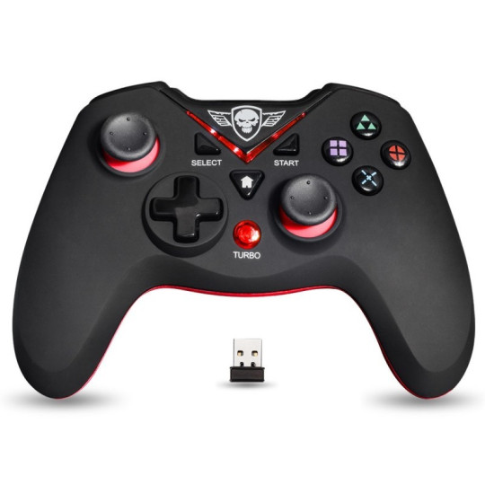 MANETTE GAMING SANS FIL SPIRIT OF GAMER XGP POUR PC & PS3 / NOIR