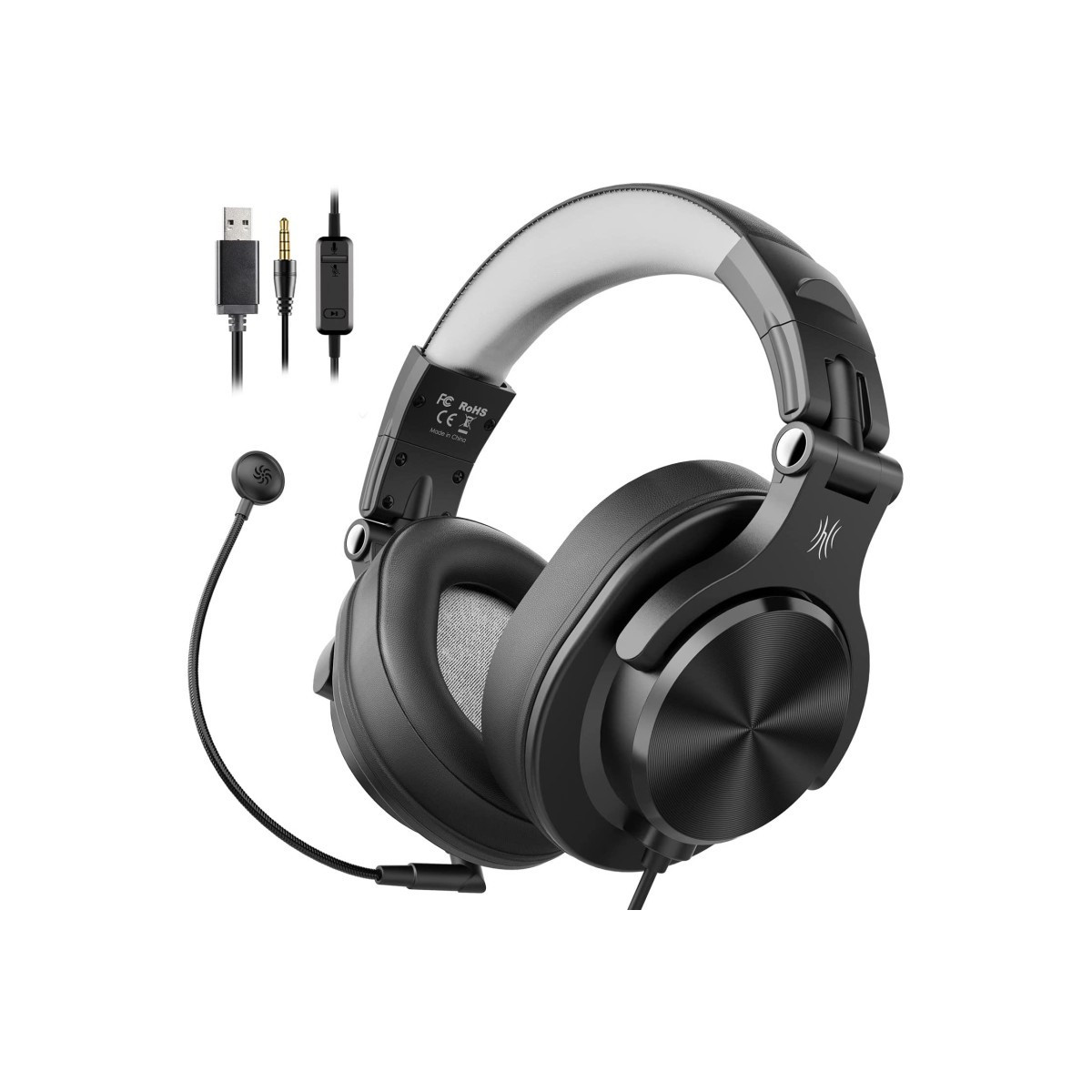 CASQUE MICRO FILAIRE ONEODIO A71D / NOIR