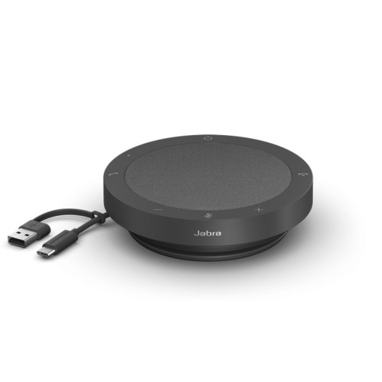 HAUT-PARLEUR SPEAKERPHONE JABRA SPEAK2 40 MS TEAMS / USB – USB-C / GRIS