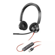 MICRO-CASQUE HP POLY BLACKWIRE 3325 USB-C CERTIFIÉ MICROSOFT TEAMS