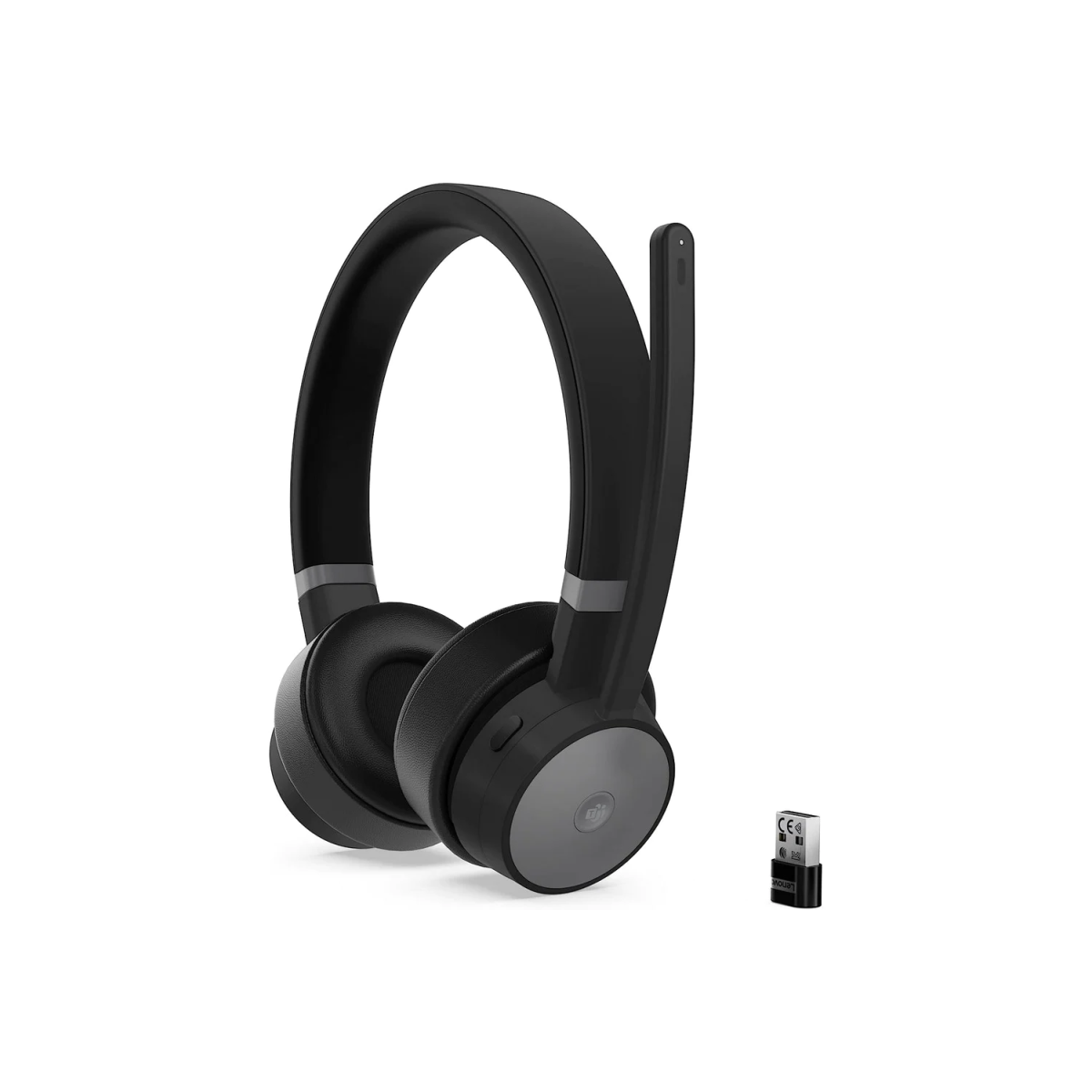 CASQUE ANC SANS FIL AVEC MICRO LENOVO GO / NOIR