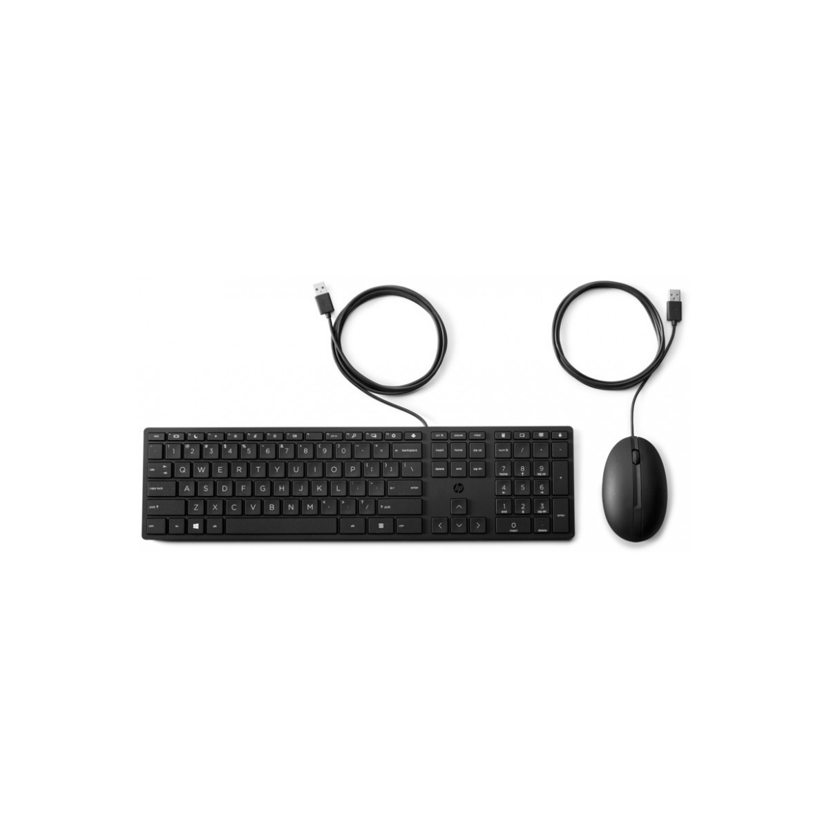 ENSEMBLE CLAVIER ET SOURIS FILAIRES USB HP 320MK / NOIR