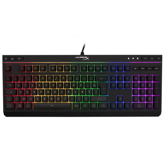 CLAVIER GAMER FILAIRE HYPERX ALLOY CORE RGB AZERTY – NOIR