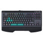 CLAVIER FILAIRE GAMING AZERTY NACON OPTIQUE-MÉCANIQUE / GRIS ET NOIR