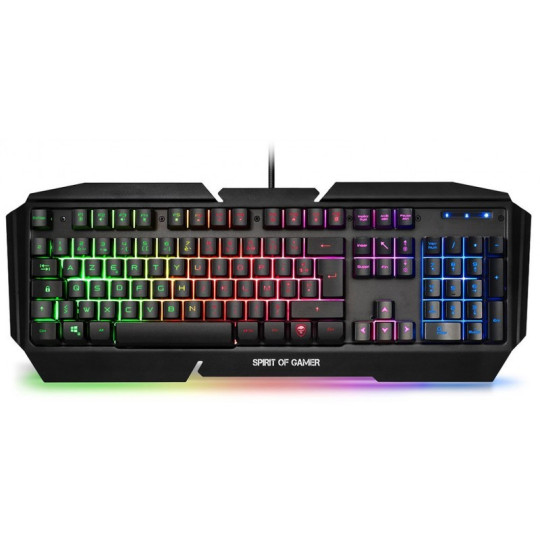 CLAVIER GAMING RÉTROÉCLAIRÉ PRO-K5 SPIRIT OF GAMER