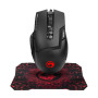 Pack Gaming MARVO M355+G1 : Souris 9 Boutons, 6400 DPI, Tapis USB