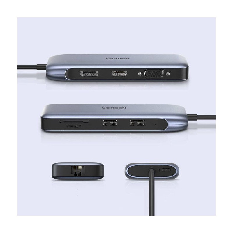 HUB USB-C 9en1 Ugreen