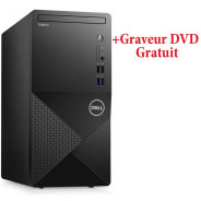 Pc De Bureau Dell Vostro 3910 i3 12Gén 8Go 1To Noir