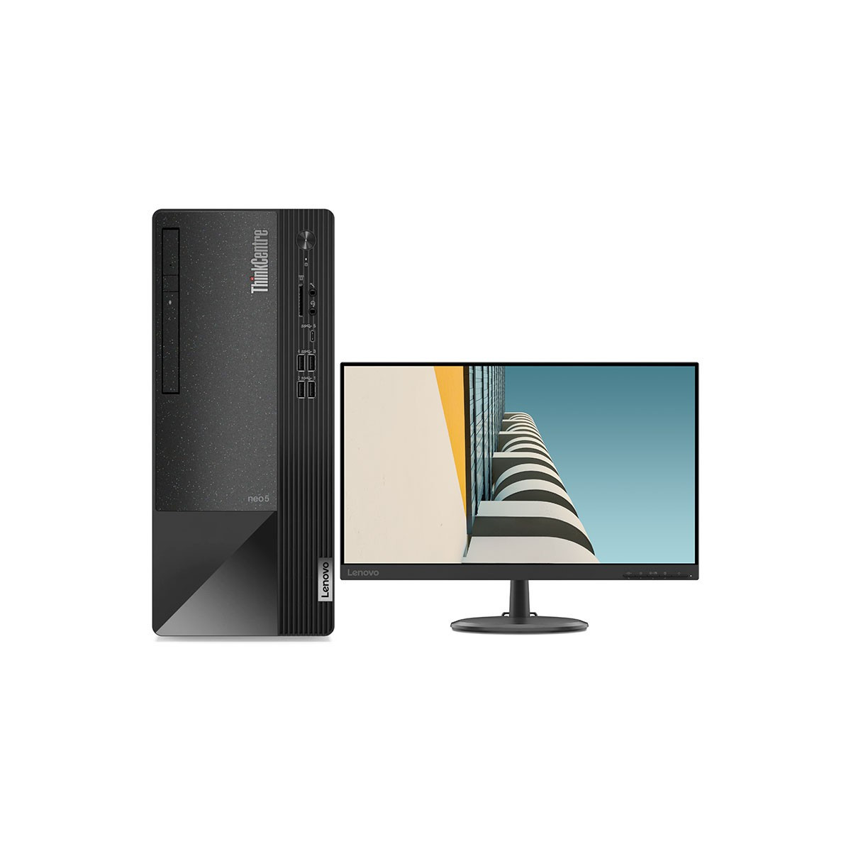 Pc De Bureau Lenovo ThinkCentre néo 50t i3 12Gén 8Go 1To Noir