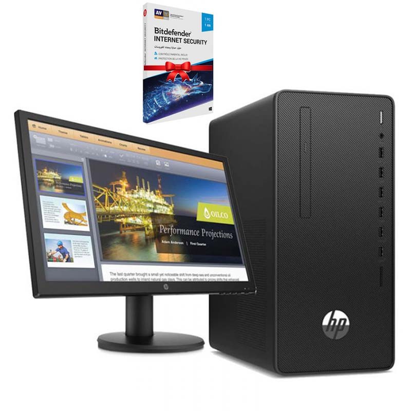 Pc De Bureau HP DTP 300 G6 MT i5 10Gén 24Go 1To Noir