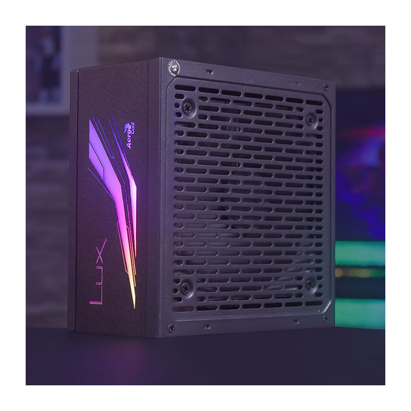 BLOC D’ALIMENTATION AEROCOOL LUX 550W RGB