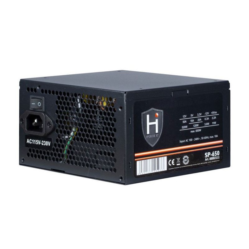 BLOC D’ALIMENTATION INTER-TECH HIPOWER SP-650 ATX 12V