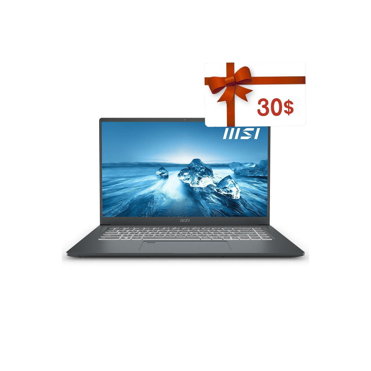 Pc Portable MSI Prestige15 i7 12Gén 8Go 512Go SSD Gris (9S7-16S811-033)