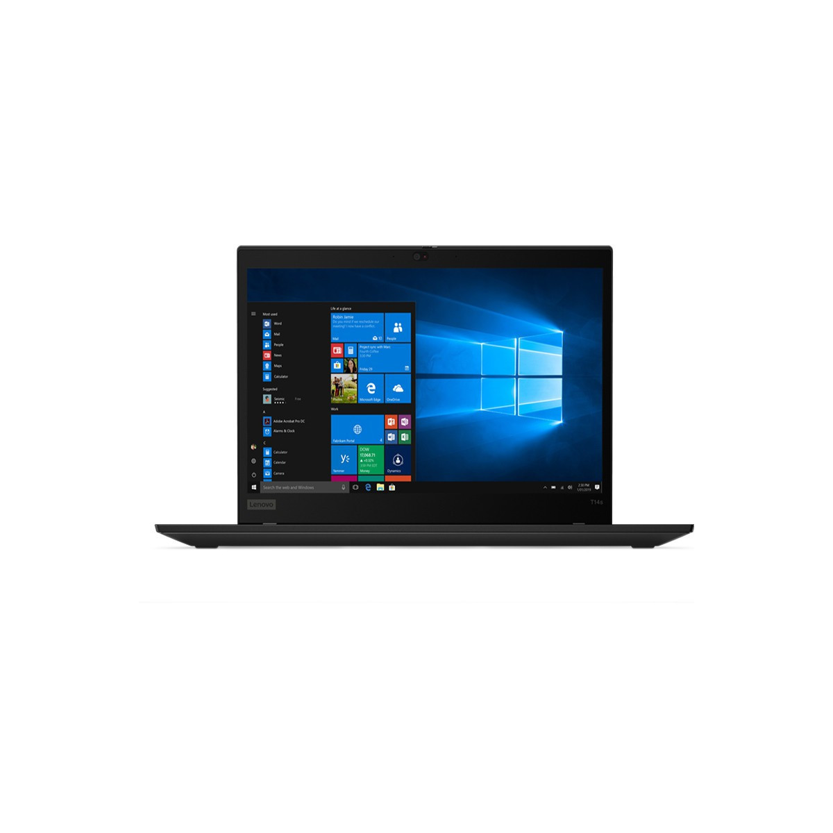 Pc Portable Lenovo Thinkpad T14s Gen 1 I5 10é Gén 16Go 512 Go Noir 20T0000DFE