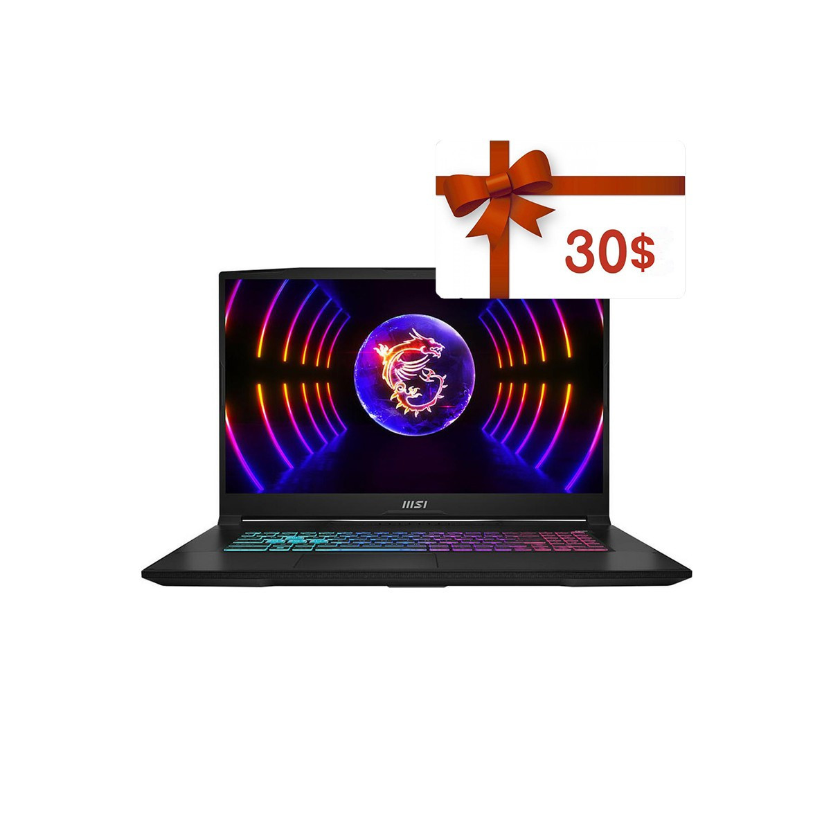 Pc Portable MSI Gaming Katana i7 12Gén 8Go 512Go SSD RTX 4060 8G (9S7-158571-638)