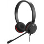 Casque Jabra Evolve 30 UC Duo USB ou jack 3.5 mm Noir