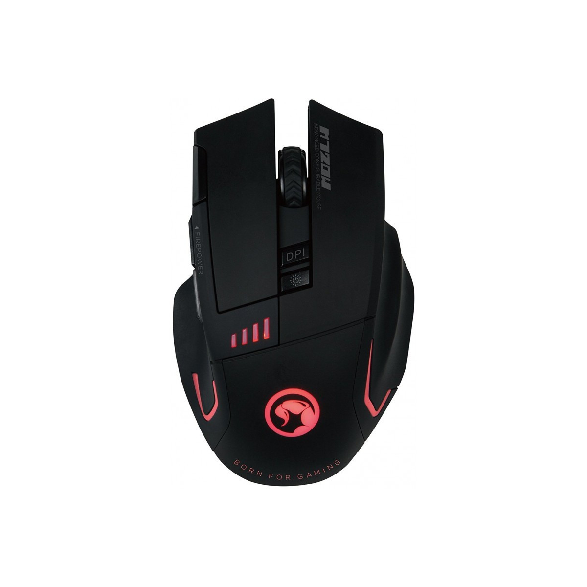 Souris Gamer MARVO M720W Scorpion Sans Fil Rétroéclairée DPI 4800 USB 2.0 8 Couleurs 6 Boutons – M720W