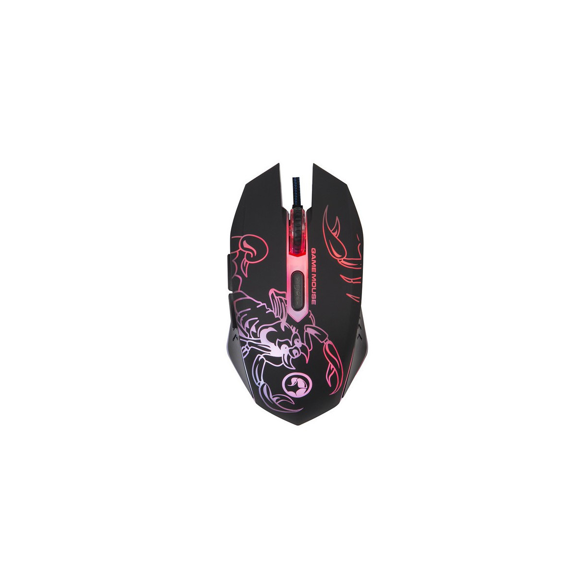 Souris Gaming MARVO M316 Scorpion 6 Bontons 7 Couleurs 2400DPI USB 2.0 – M316