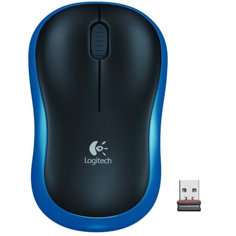 Souris Sans Fil Logitech M185 Bleu – 910-002239