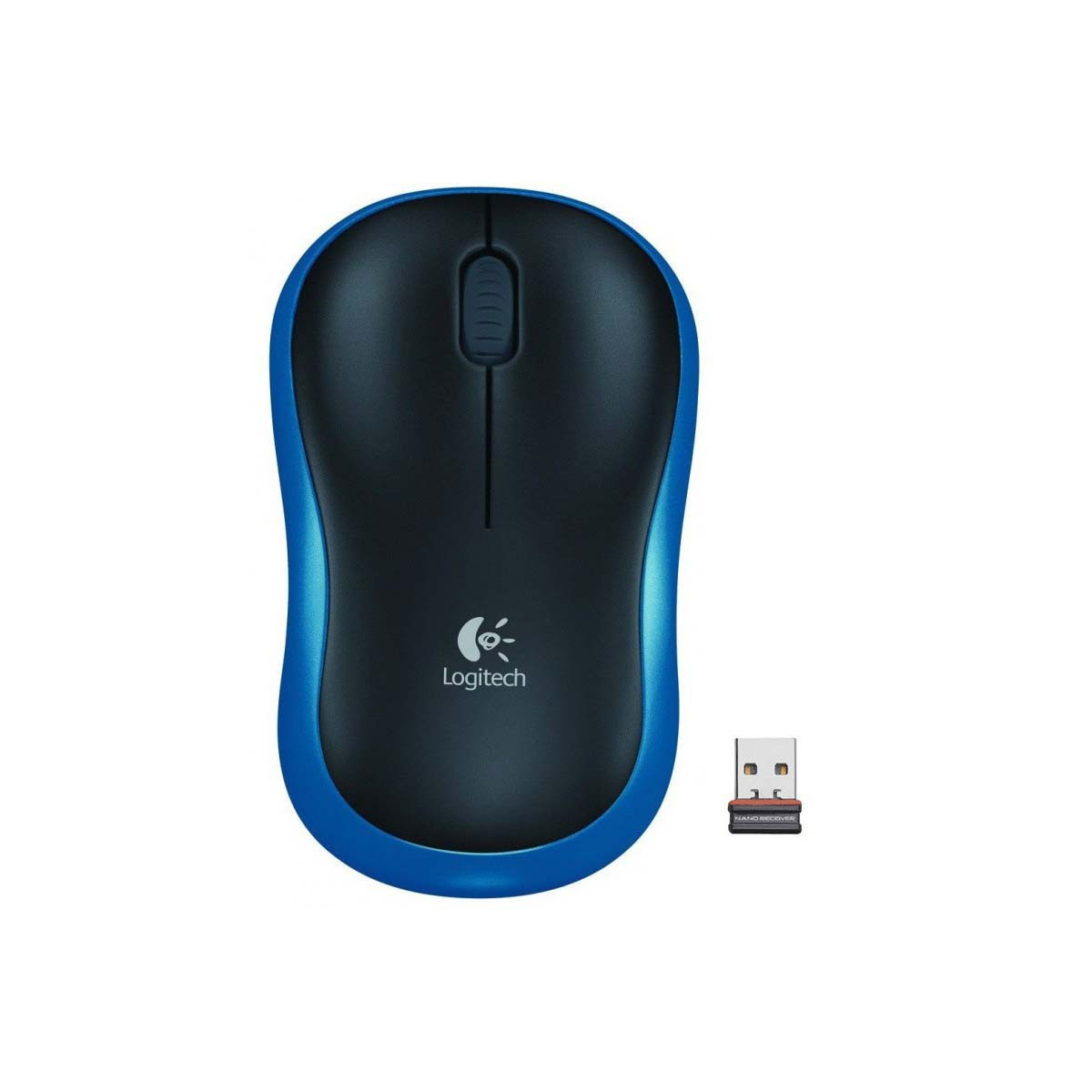 Souris Sans Fil Logitech M185 Bleu – 910-002239