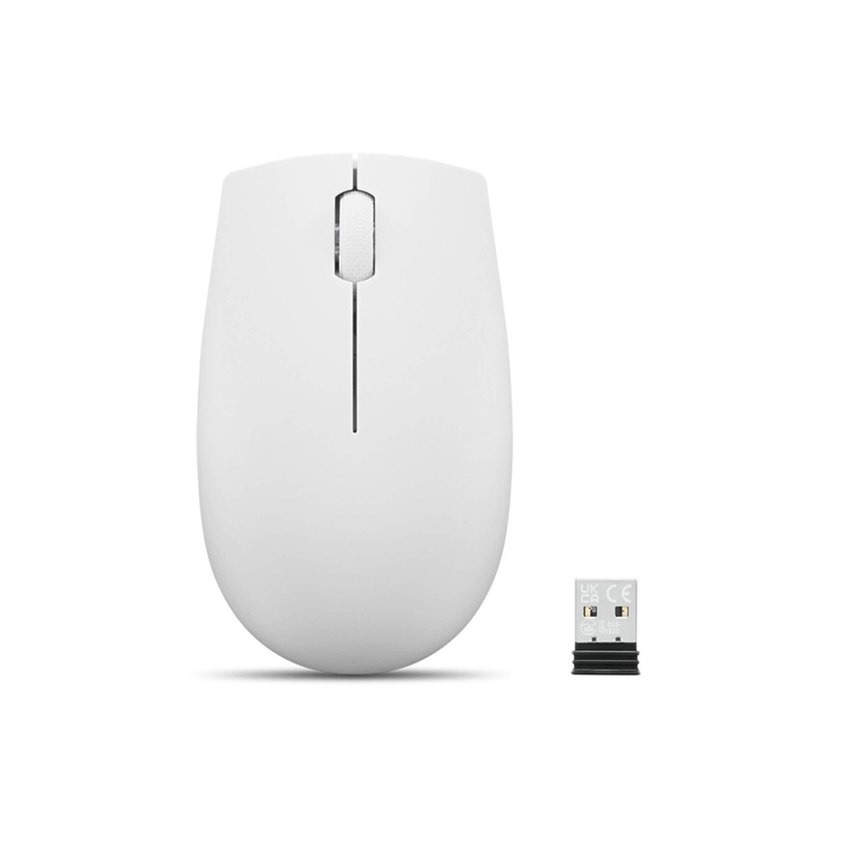 Souris Sans Fil Lenovo Compact 300 – Gris Nuage – GY51L15677