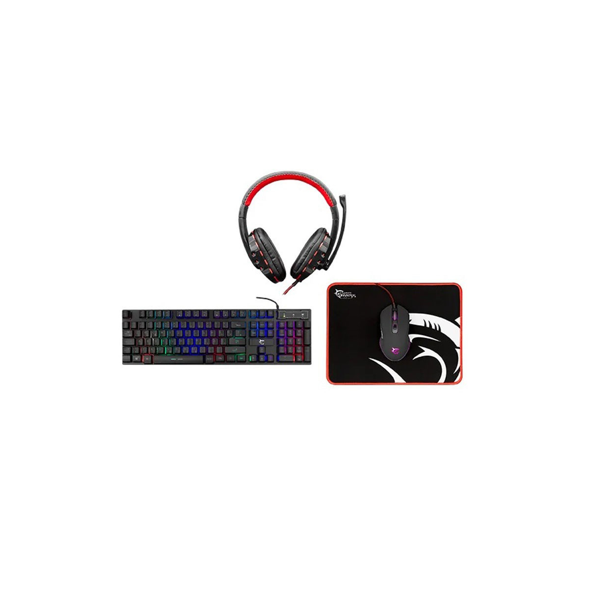 Pack Gaming 4EN1 WHITE SHARK Comanche 3 GC-4104 – GC-4104