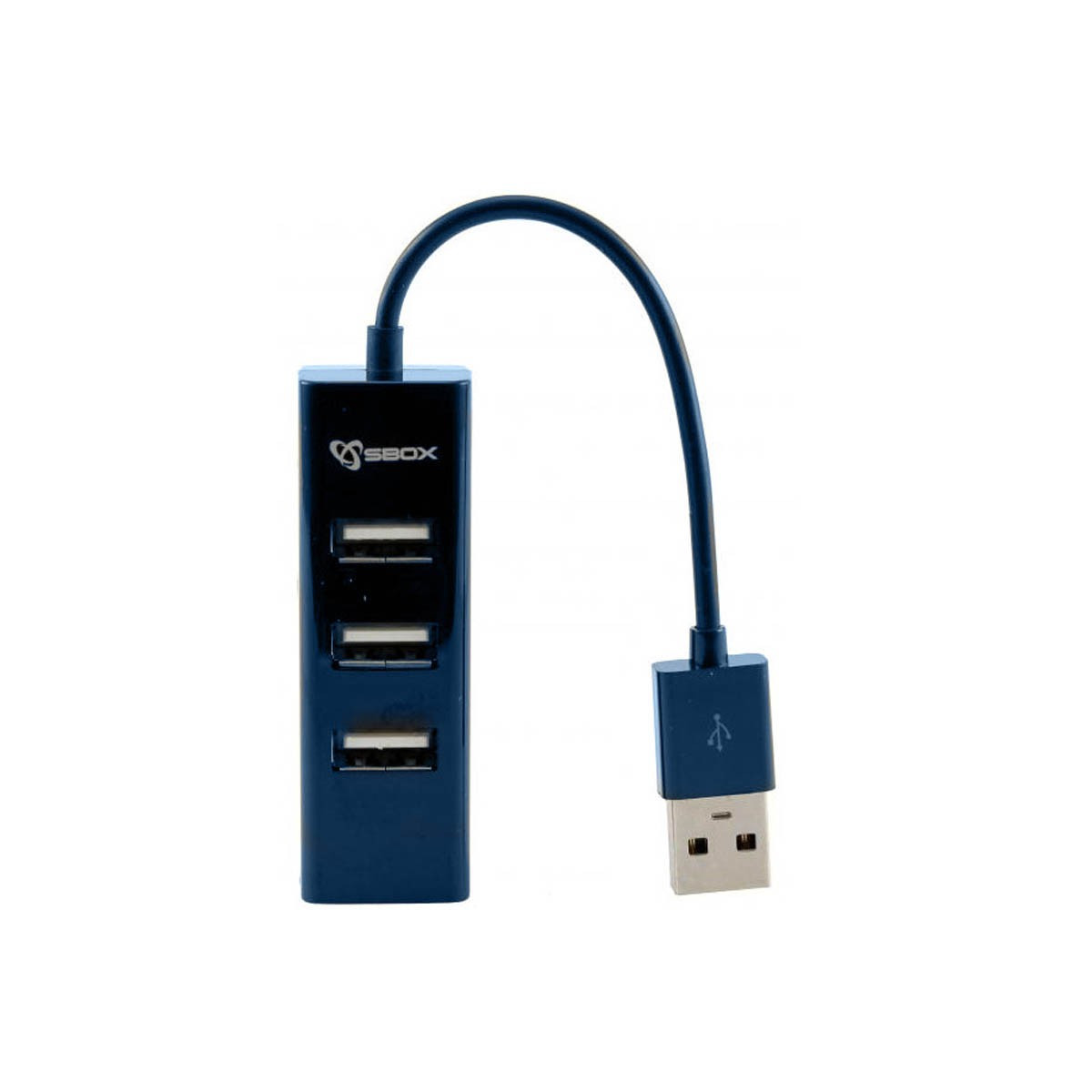 Hub USB Sbox H-204BL 4 Ports – Bleu – H-204BL