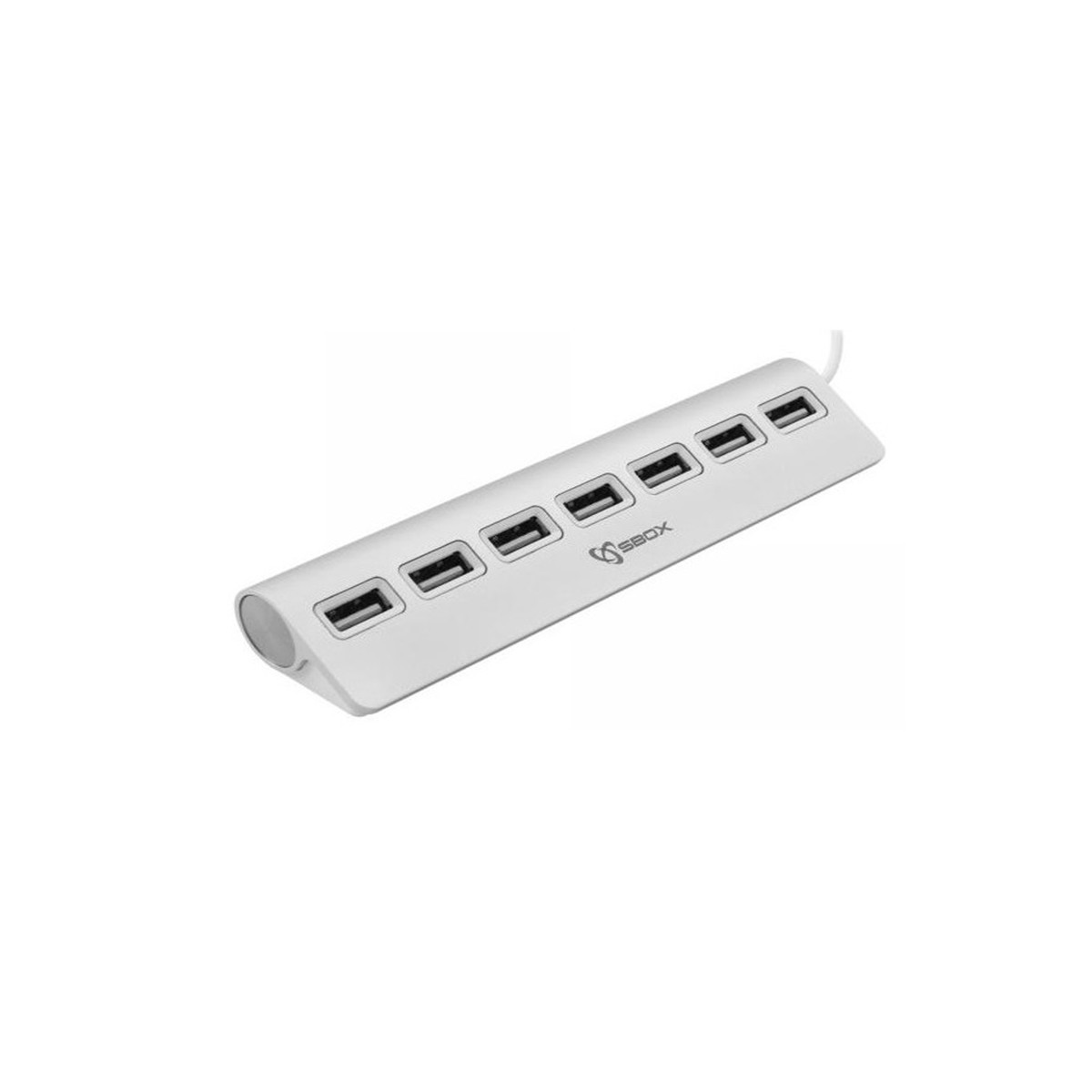 Hub USB Sbox H-207 7 Ports – Silver – H-207