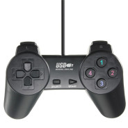 Manette De Jeux Simple Noir – USB-701