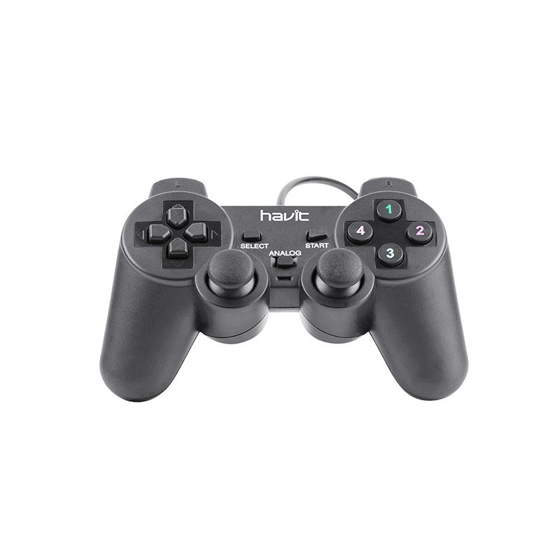 Manette De Jeux Vibreur Havit G69 Noir – HV-G69