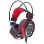 Micro Casque Gamer White Shark Tiger GH-1644 – Noir & Rouge – GH-1644