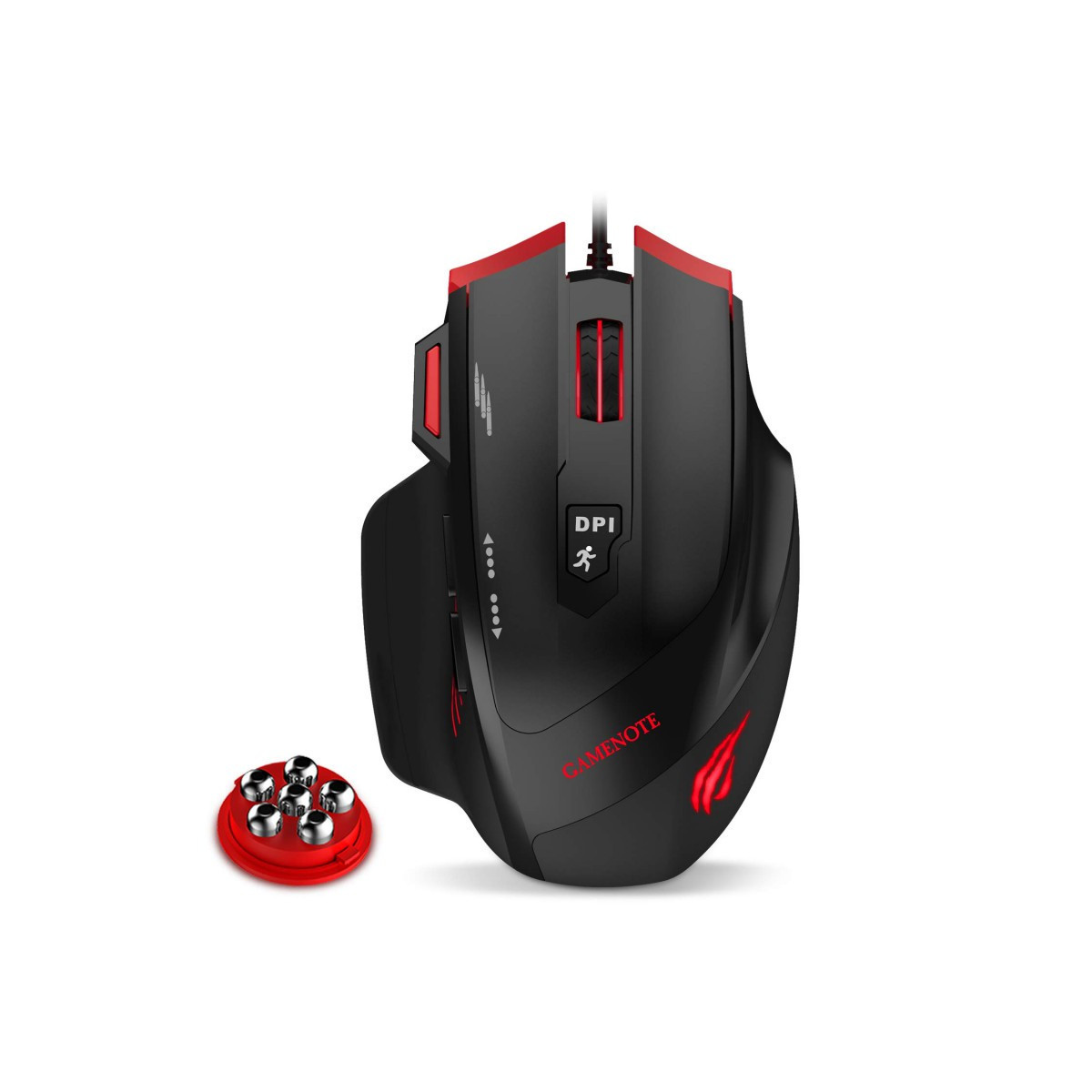 Souris Gaming Filaire Optique Havit MS1005 RGB Noir – HV-MS1005