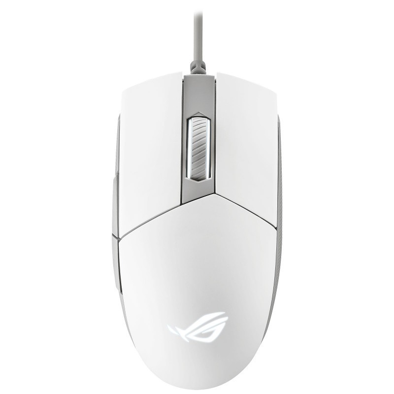 Souris Gaming Asus ROG Strix Impact II Blanc – 90MP02C0-BMUA00