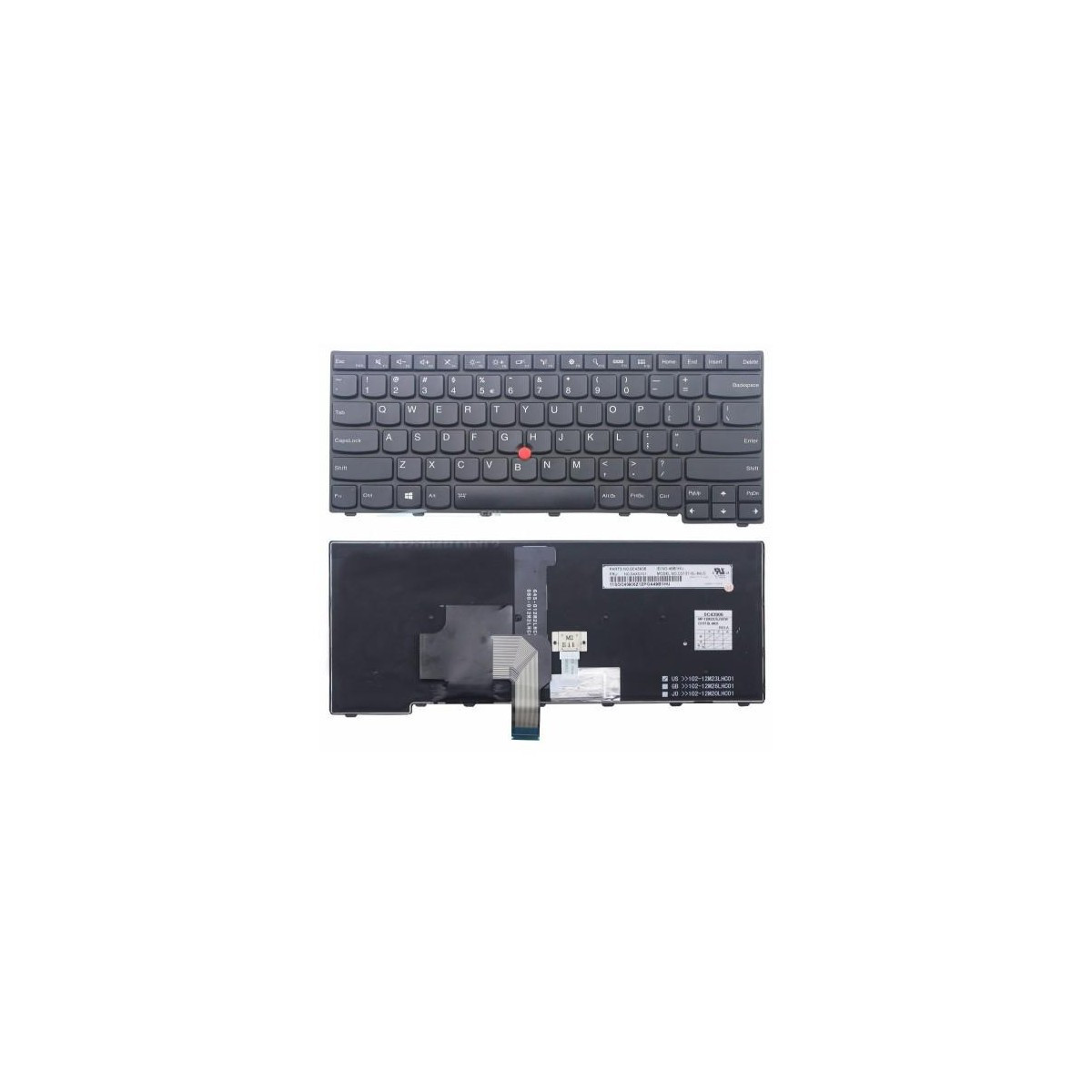 CLAVIER PC PORTABLE Lenovo ThinkPad T440/E470