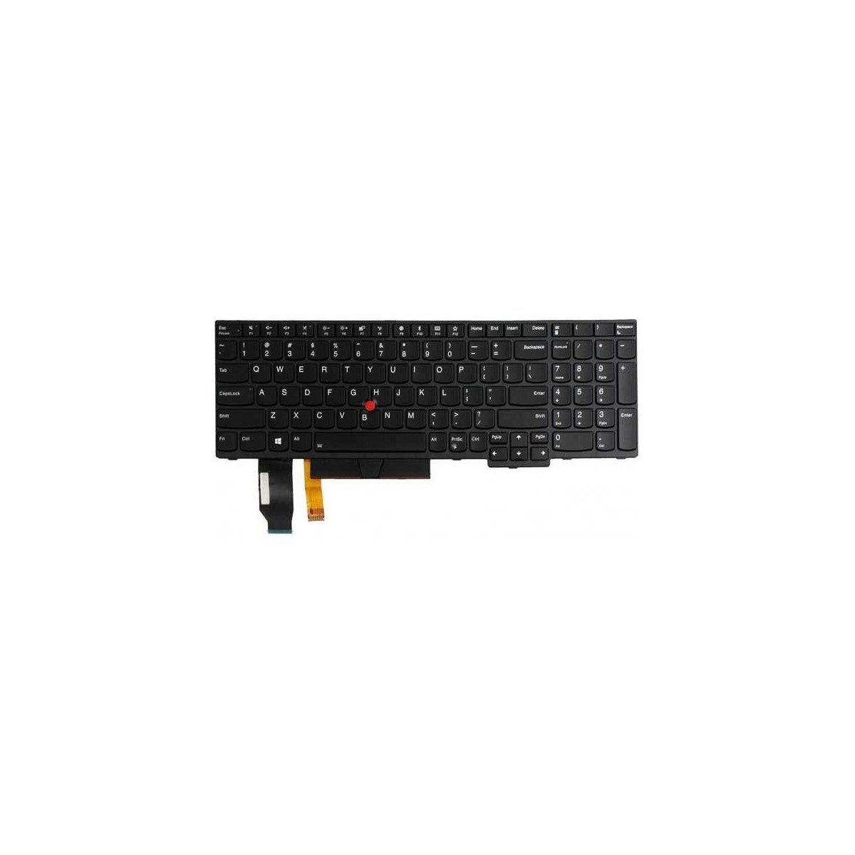 CLAVIER PC PORTABLE LENOVO ThinkPad E580 E585 L580 P52 P72