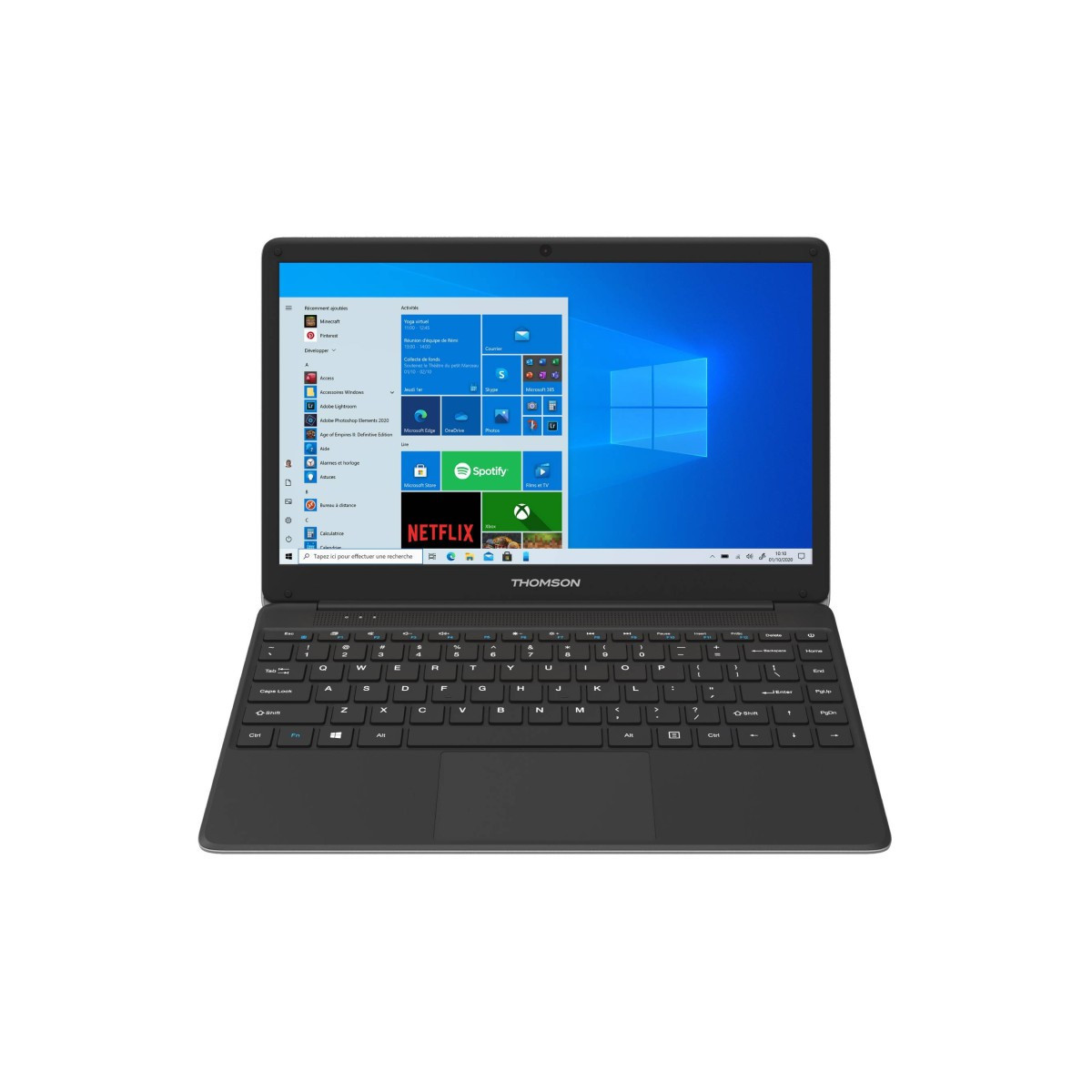 Pc Portable Thomson N14I310 / i3-10110U / 8 Go / 256 Go SSD / Windows 11