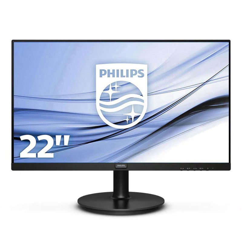 Ecran Philips 221V8L 21.5″ LCD Full HD / 75 Hz / Noir